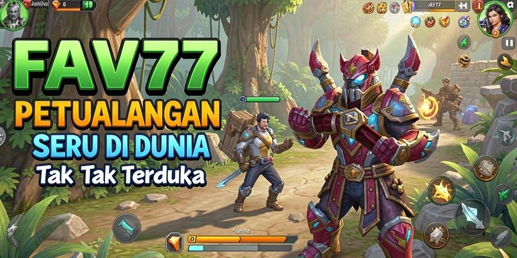 Screenshot FAV77 menampilkan aksi seru dalam permainan petualangan.