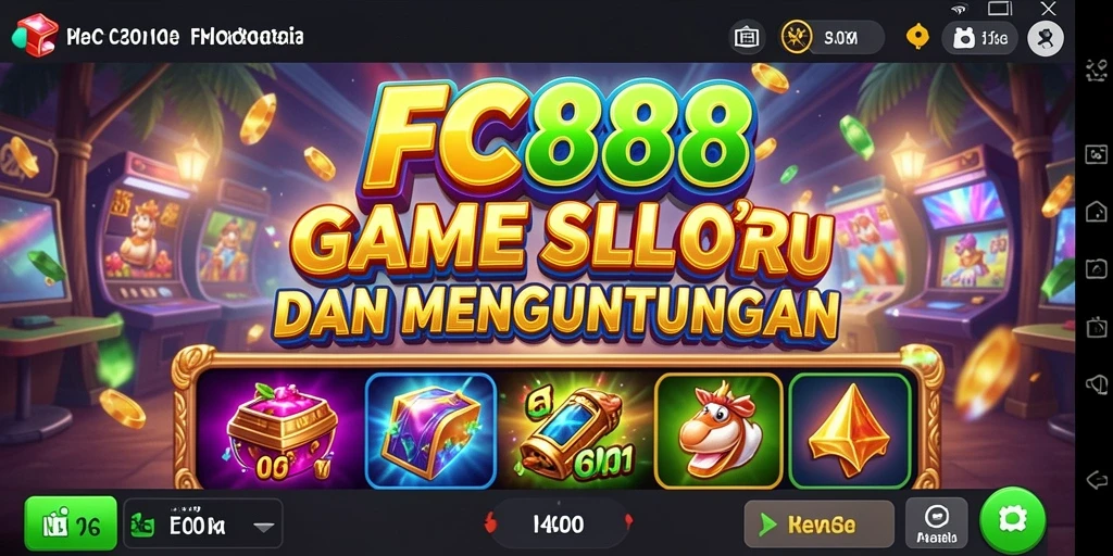 Tampilan gameplay Slot yang menarik dan penuh warna.