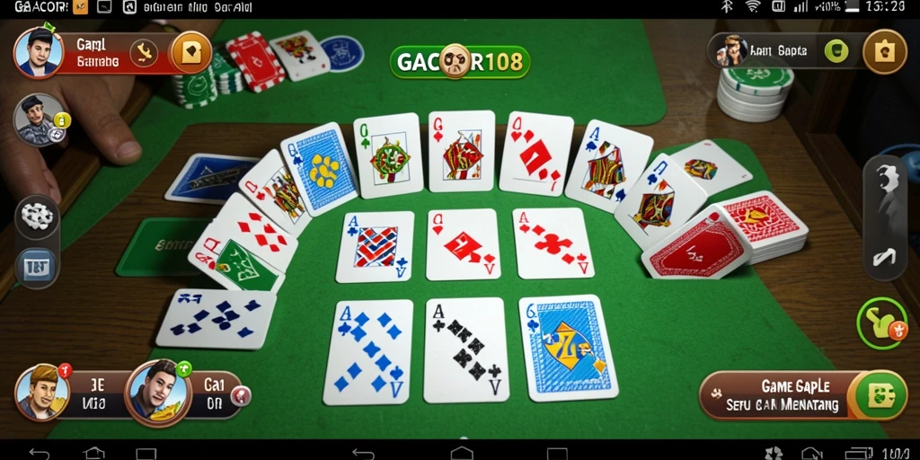 Tampilan gameplay GACOR108 yang menarik dan interaktif.