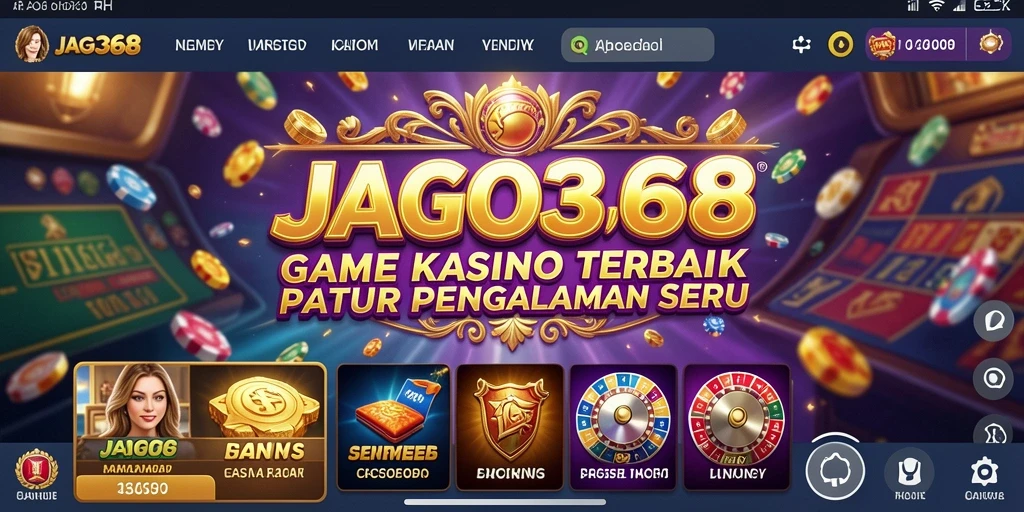 Tampilan screenshot JAGO368 yang menampilkan gameplay Kasino yang seru.