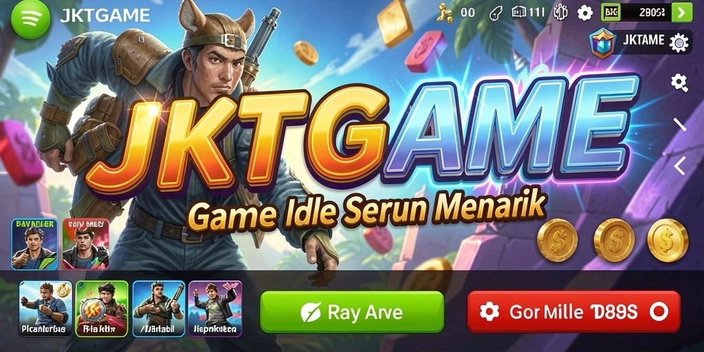 Tampilan gameplay JKTGAME yang memukau dan interaktif.