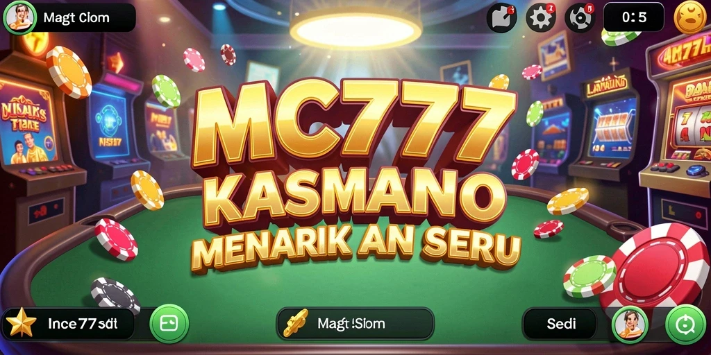 Screenshot gameplay MC777 menampilkan suasana kasino yang menarik dan seru.