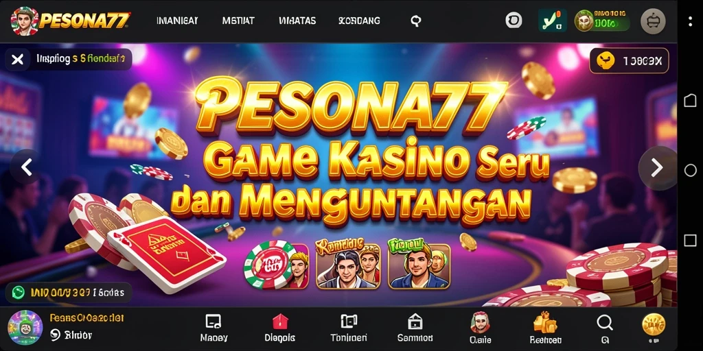 Tangkapan layar gameplay PESONA77 yang menarik dan penuh aksi.