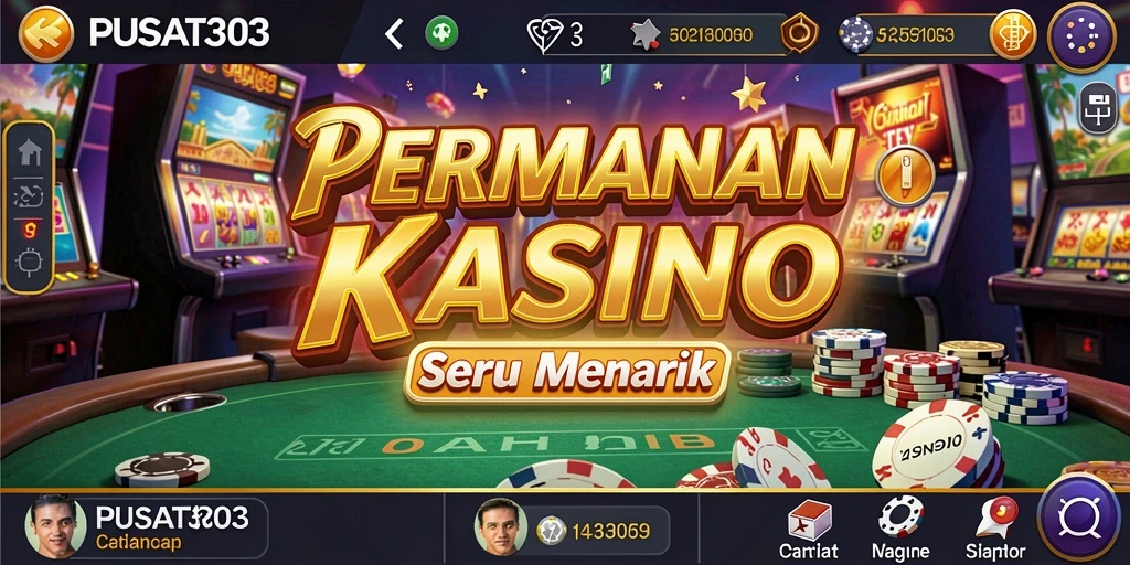 Tampilan gameplay PUSAT303 yang menarik dan menghibur.