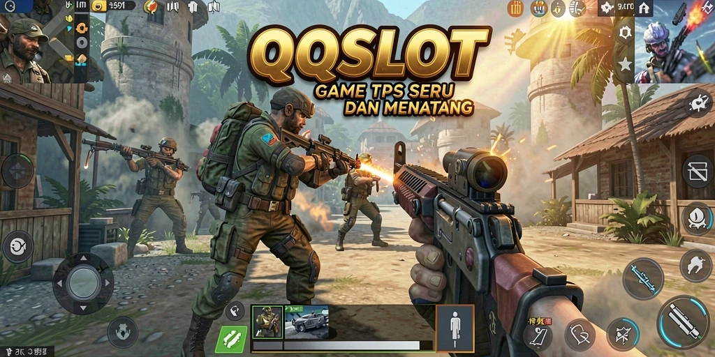 Tangkapan layar gameplay intens dari QQSLOT yang mendebarkan.