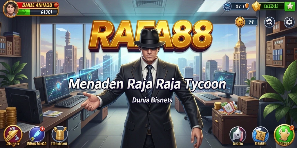 Tangkapan layar menampilkan momen seru saat bermain RAFA88 dengan elemen Tycoon.