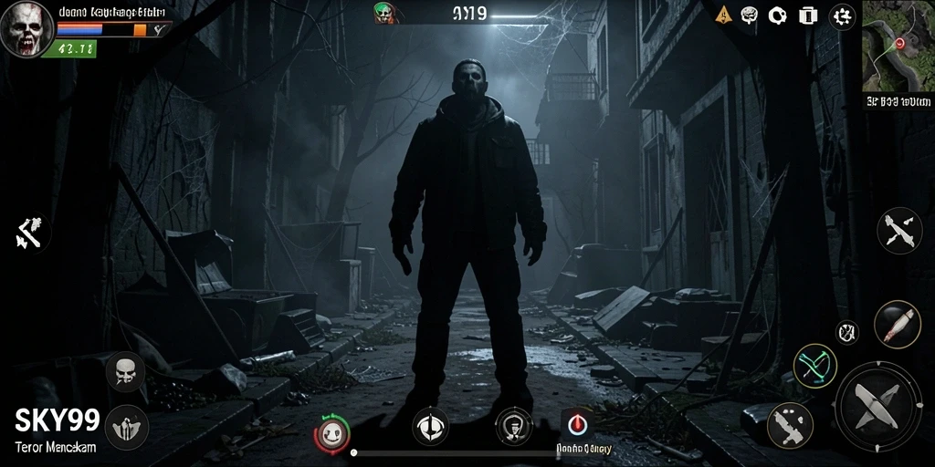 Gameplay menyeramkan dengan atmosfer kegelapan yang mengejutkan.